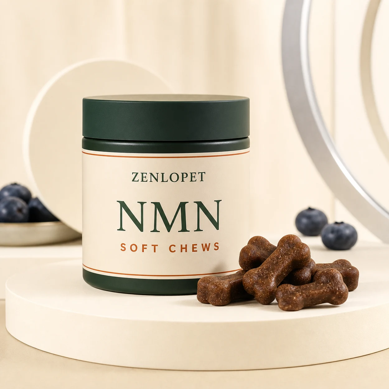 NMN Soft Chew OEM pet supplement concept